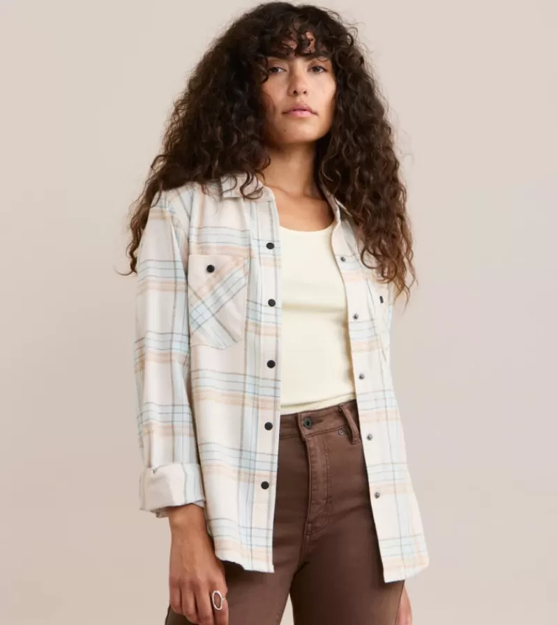 Women Roark Shirts-Alpine Long Sleeve Flannel