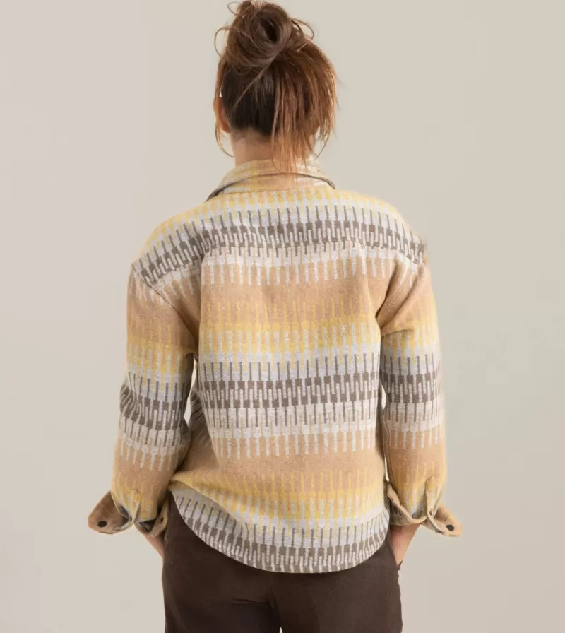 Women Roark Shirts-Amberley Long Sleeve Flannel
