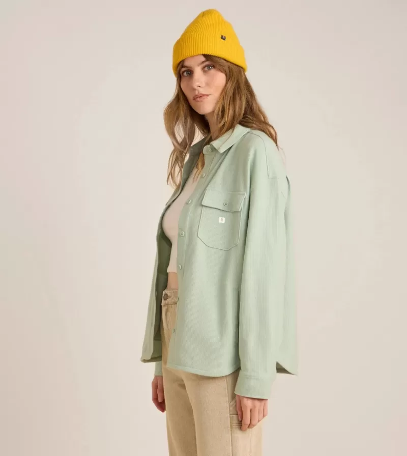 Women Roark Shirts-Amberley Long Sleeve Flannel