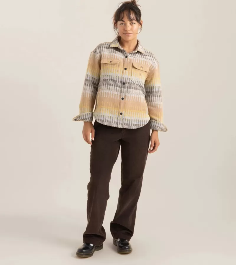 Women Roark Shirts-Amberley Long Sleeve Flannel