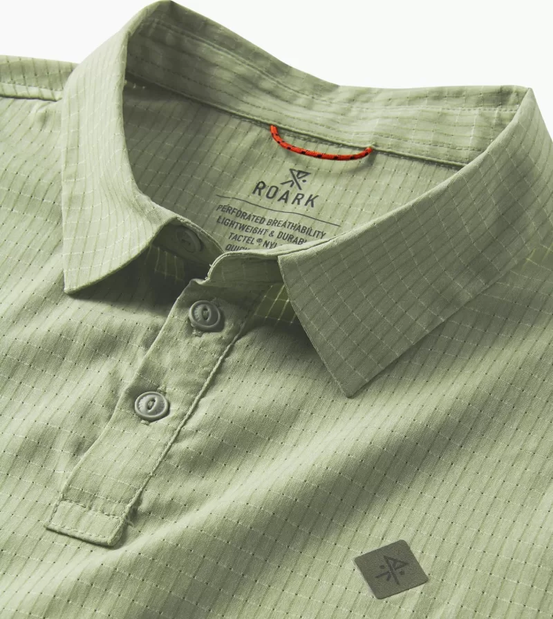 Roark Shirts-Bless Up Breathable Polo Shirt