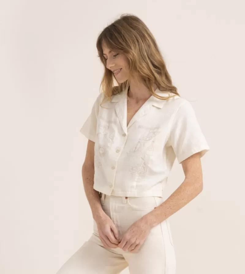 Women Roark Shirts-Camp Shirt