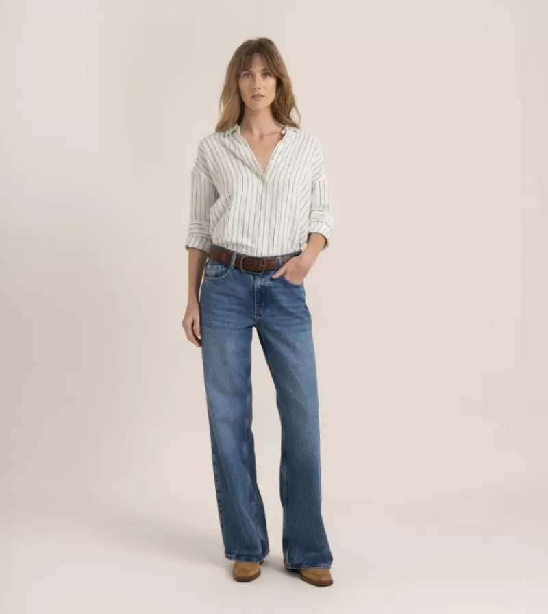 Women Roark Shirts-Costa Long Sleeve Shirt