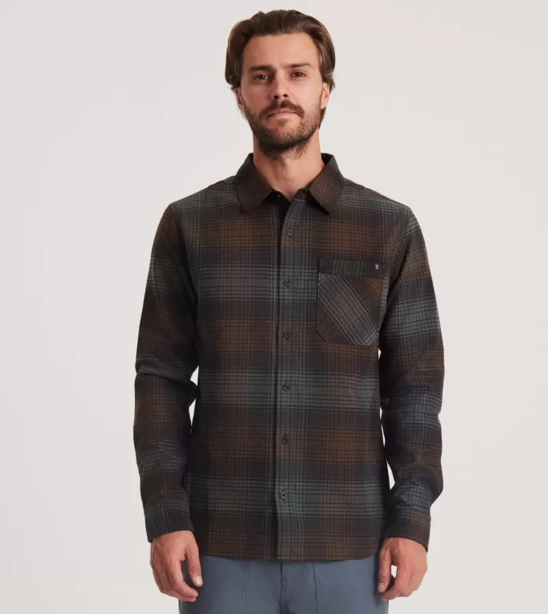 Roark Shirts-Crossroads Long Sleeve Flannel