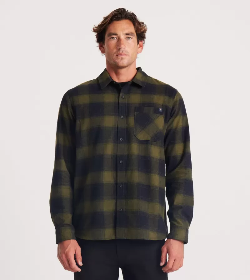 Roark Shirts-Crossroads Long Sleeve Flannel