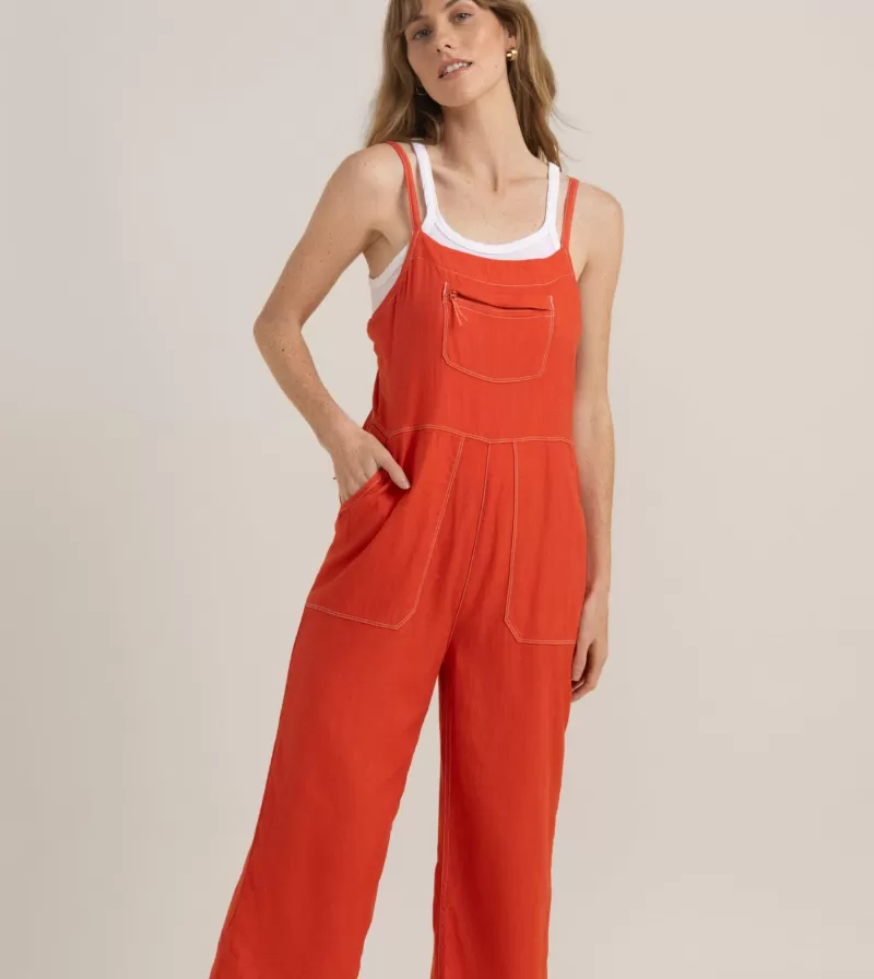 Women Roark Jumpsuits-Daytrip Overall Jumpsuit
