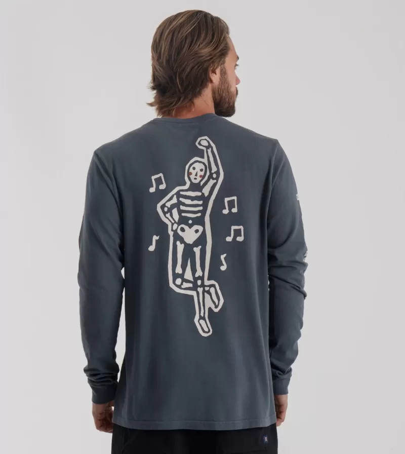 Roark T-shirts-Folk Yeah LS Premium Tee