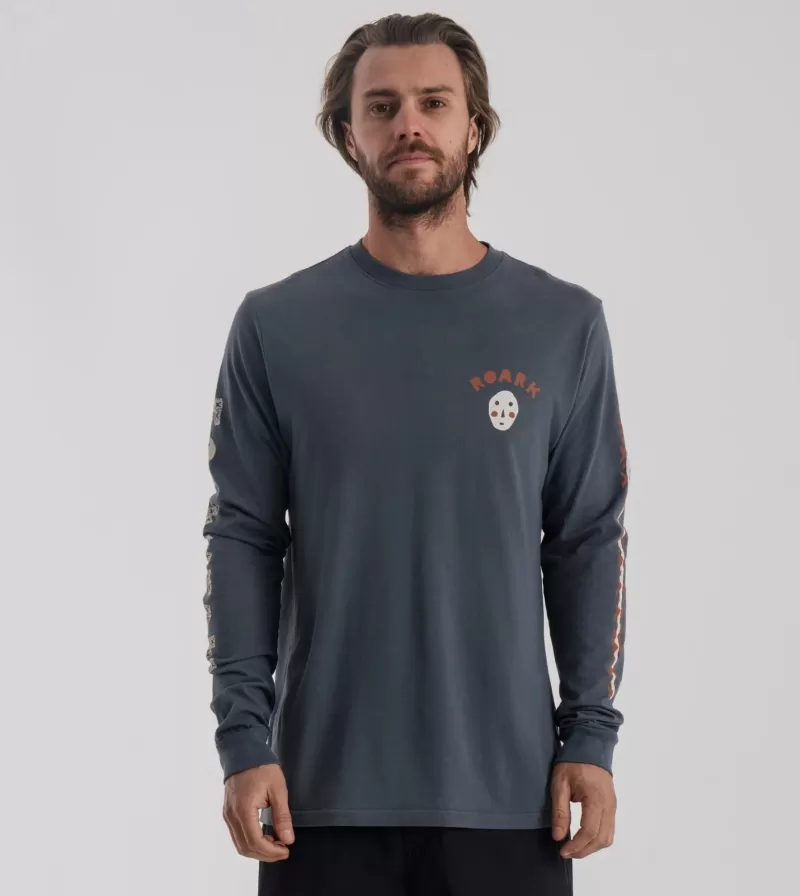 Roark T-shirts-Folk Yeah LS Premium Tee