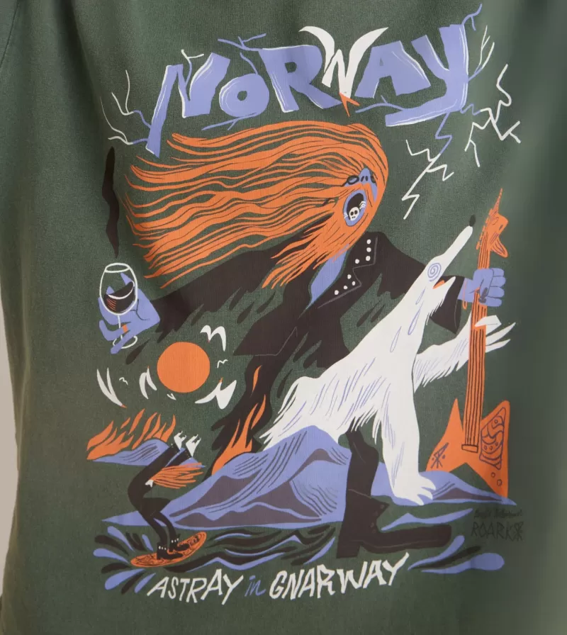 Women Roark T-shirts-Gnarway Oversized Premium Tee