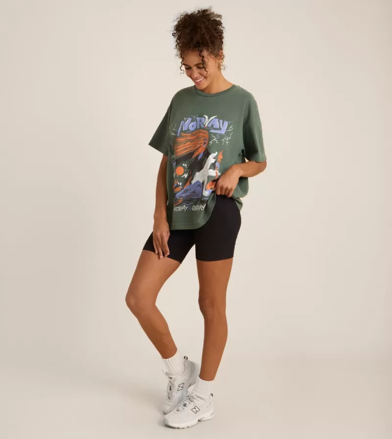 Women Roark T-shirts-Gnarway Oversized Premium Tee