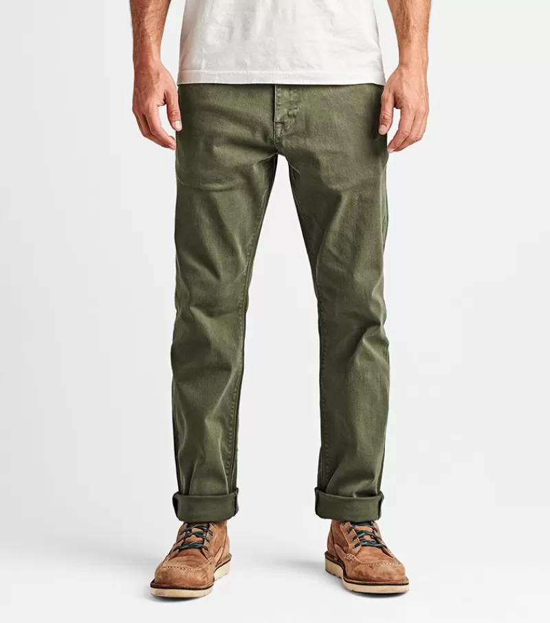 Roark Jeans-HWY 128 Straight Fit Broken Twill Jeans