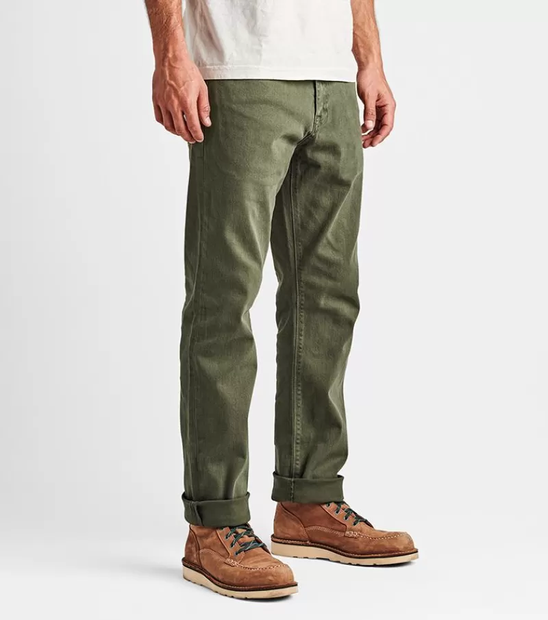 Roark Jeans-HWY 128 Straight Fit Broken Twill Jeans