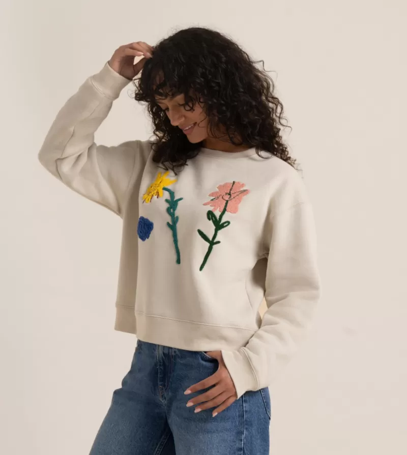 Women Roark Sweatshirts & Jumpers-Port Crew Basquiat Sweatshirt