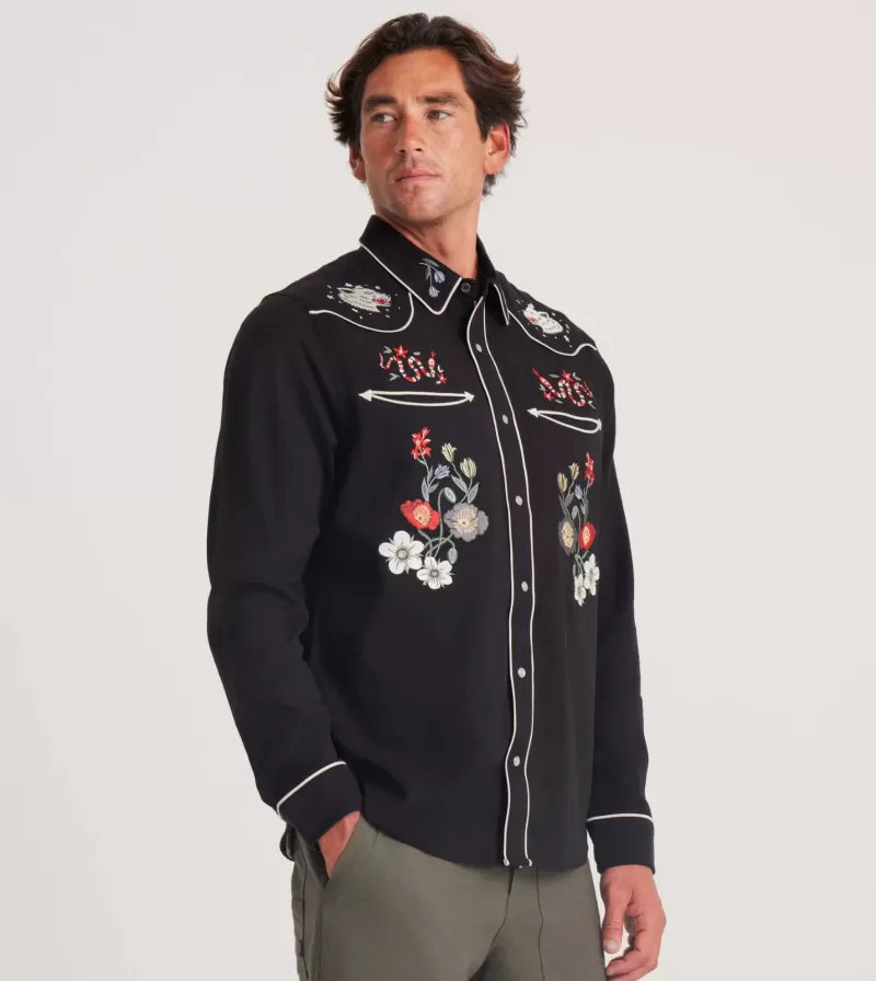 Roark Shirts-The Lone Wolf Long Sleeve Button Up Shirt
