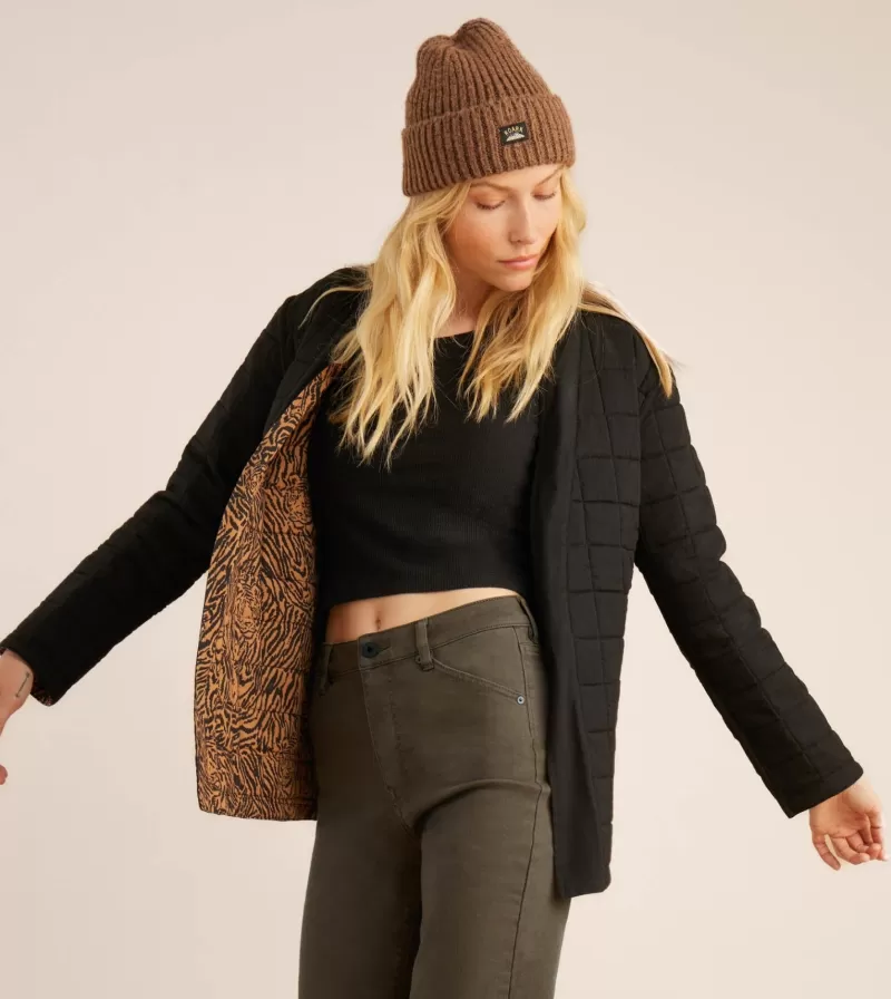 Women Roark Jackets-Tora Quilted Jacket Reversible
