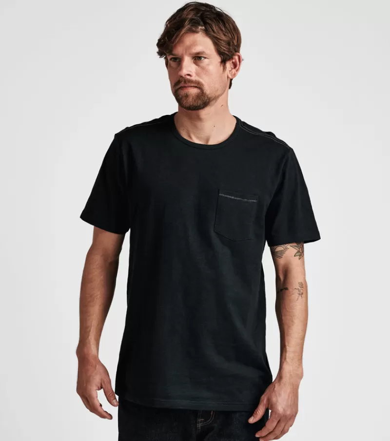 Roark T-shirts-Well Worn Mid Organic Knit Top