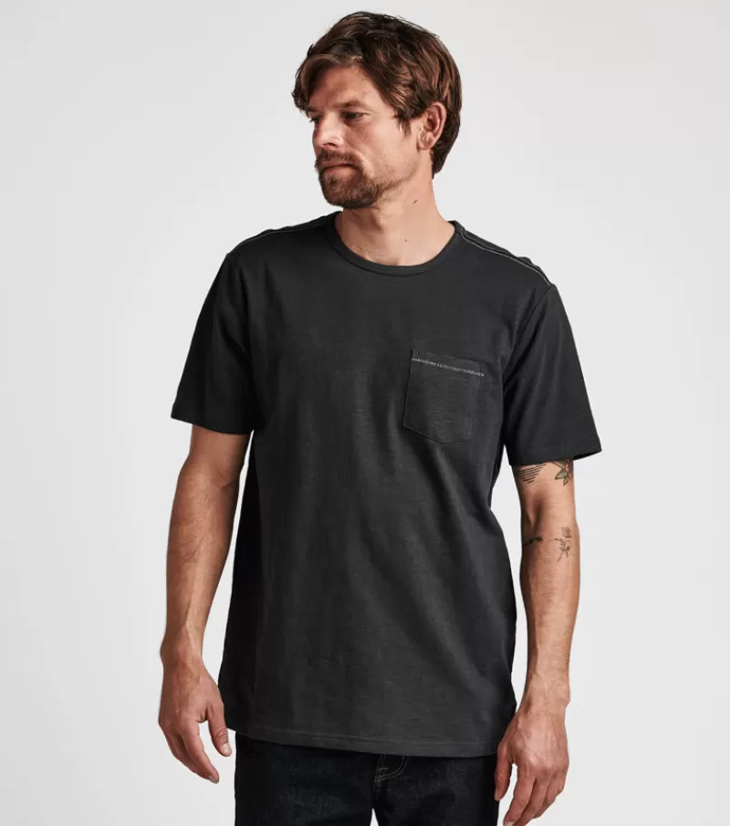Roark T-shirts-Well Worn Mid Organic Knit Top