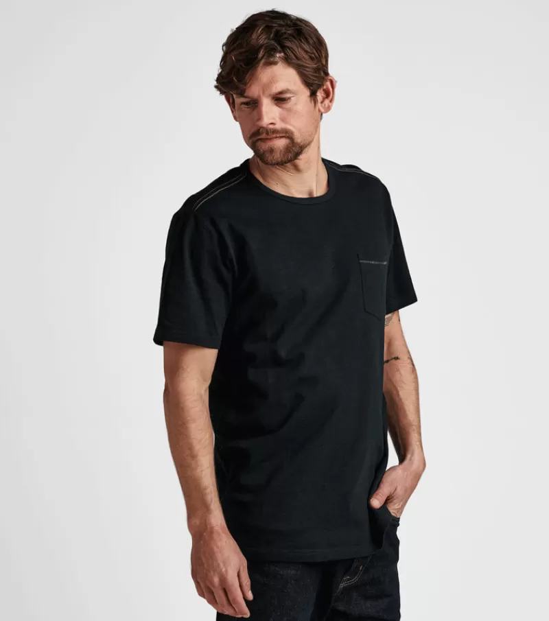 Roark T-shirts-Well Worn Mid Organic Knit Top